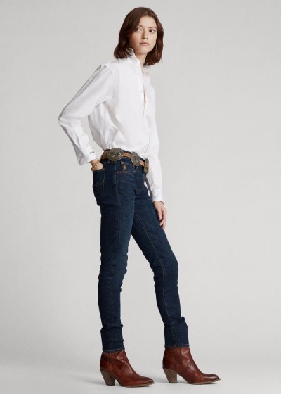 Polo Ralph Lauren Tompkins Skinny Jeans Dame Danmark (THFYN1976)